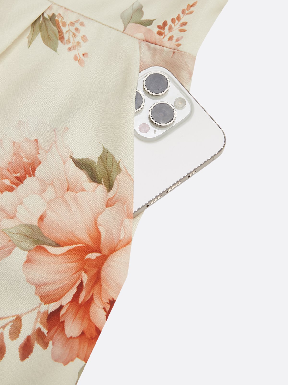 Yellow Floral Buckle Regular Fit Jumpsuit