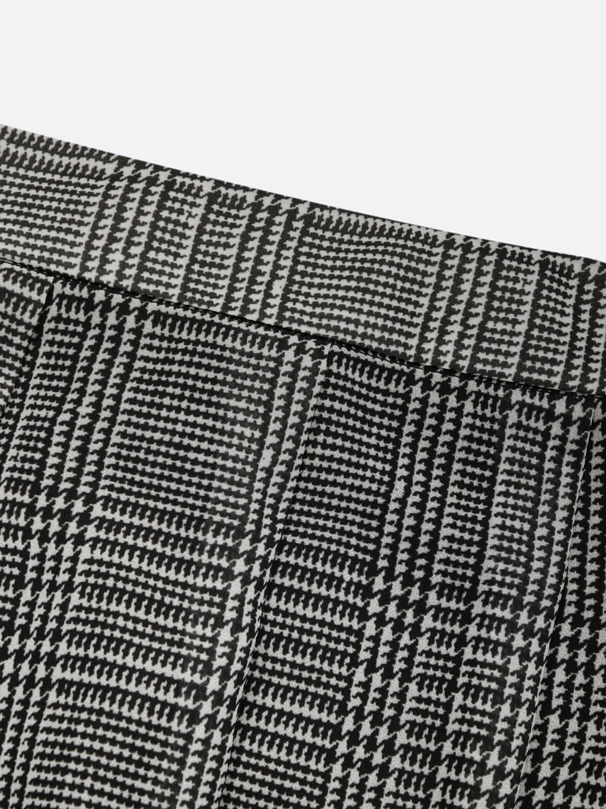 Women Gray Buckle Crew Neck Long Sleeve Dressy Coat With Skirt Two-Piece Set