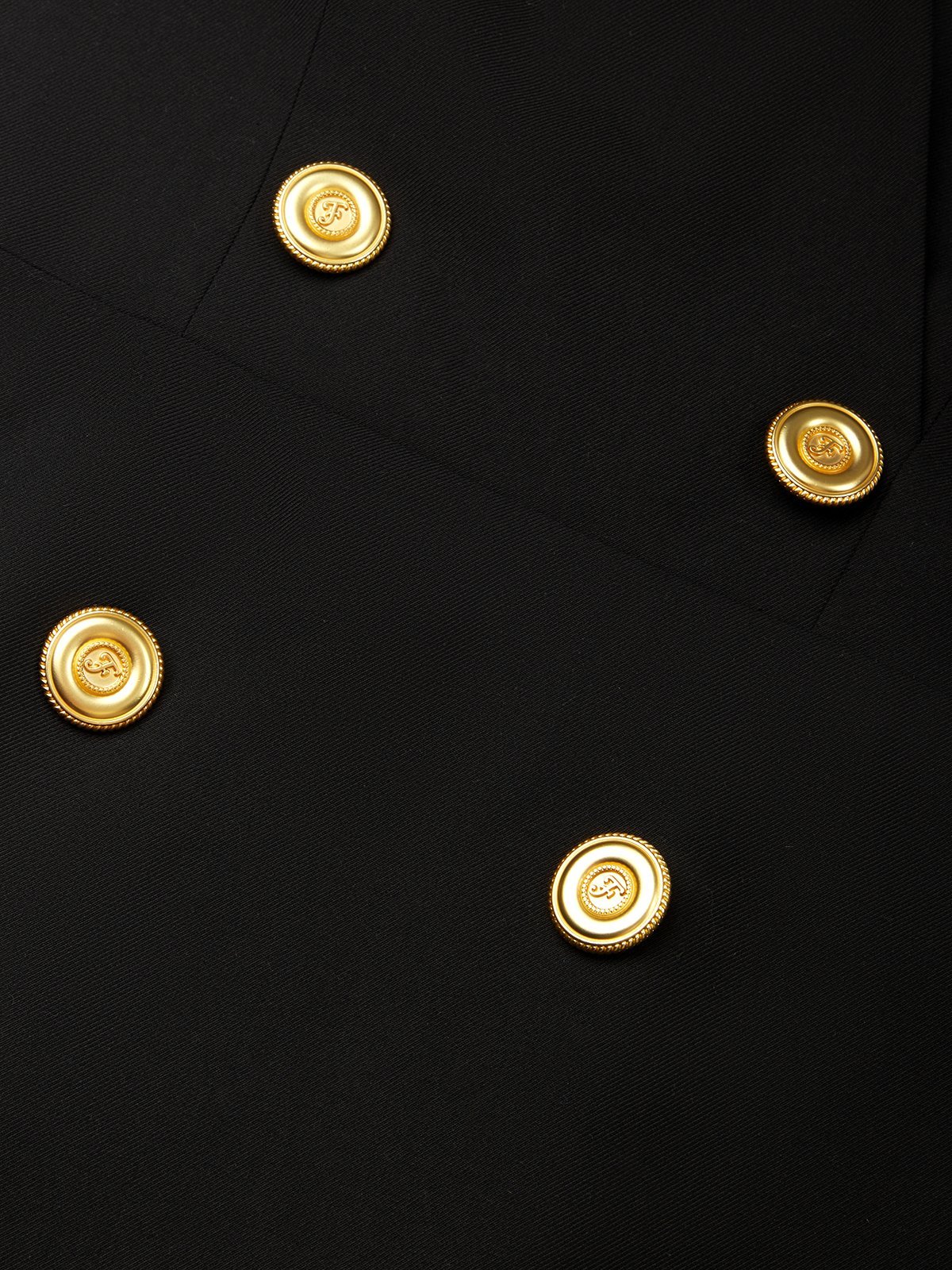 Black Irregular Craftsmanship Pleated Blazer V Neck Long Sleeve Sheath Midi Dress