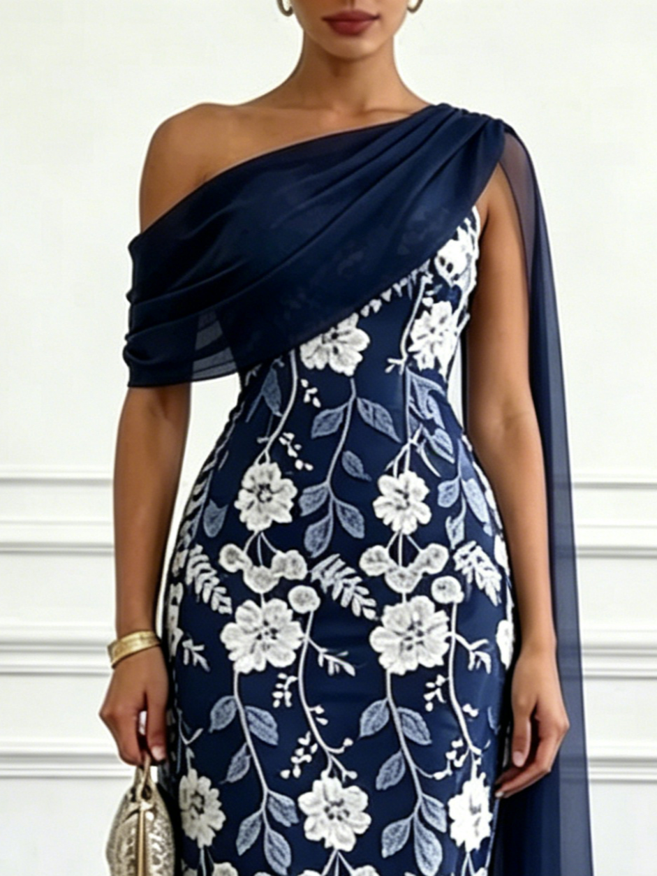 Navy Blue Dress